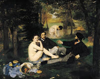 Le déjeuner sur l'herbe de Manet (1863) Le déjeuner sur l'herbe de Manet (1863)